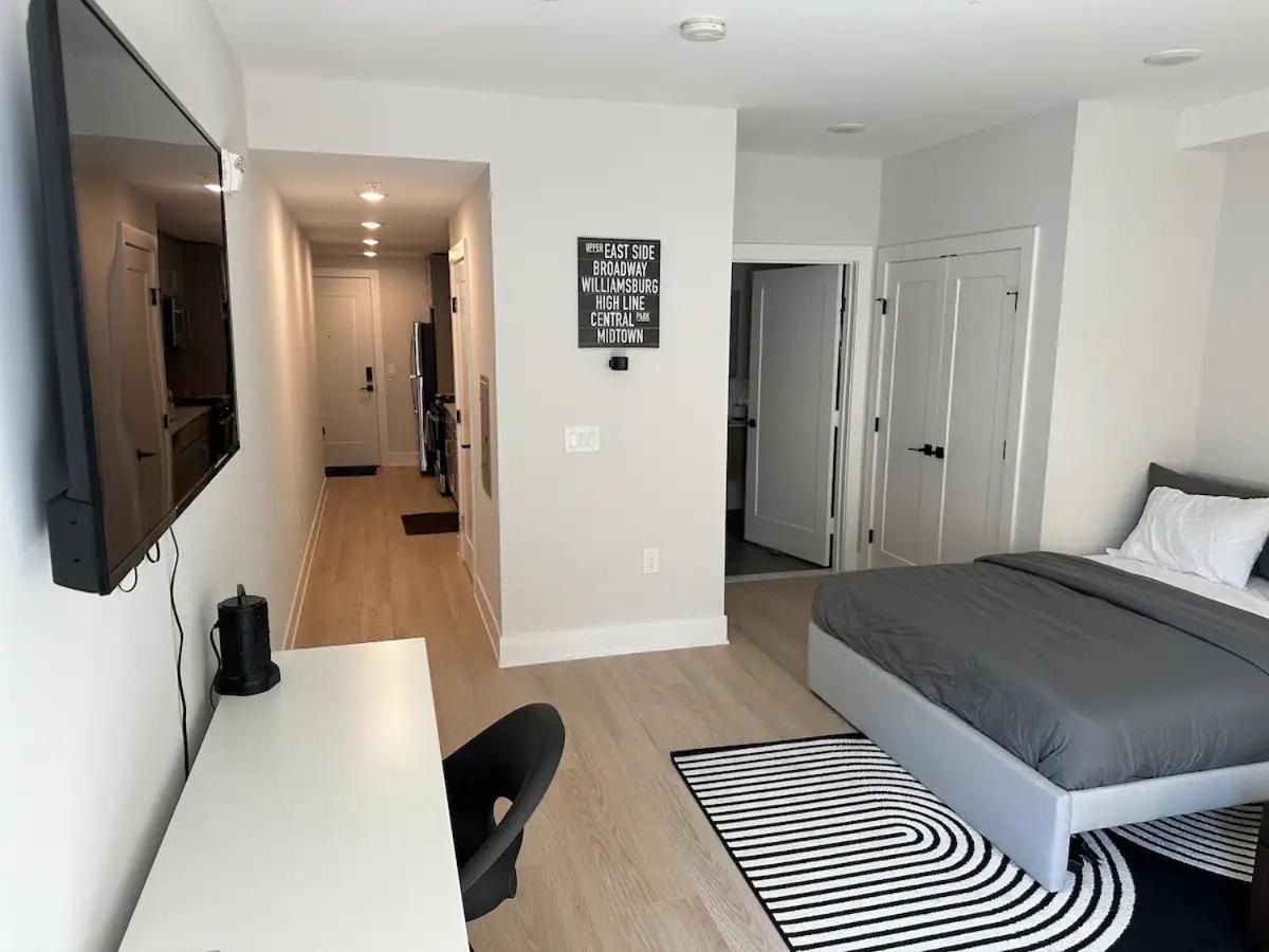 Luxury Stay For Nyc Visit Jersey City 7 Min Walk Nyc Train Station ภายนอก รูปภาพ